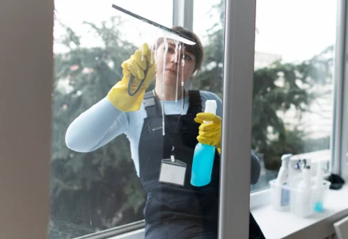 Nettoyage de vitres intérieures et extérieures à Azay-sur-Thouet
